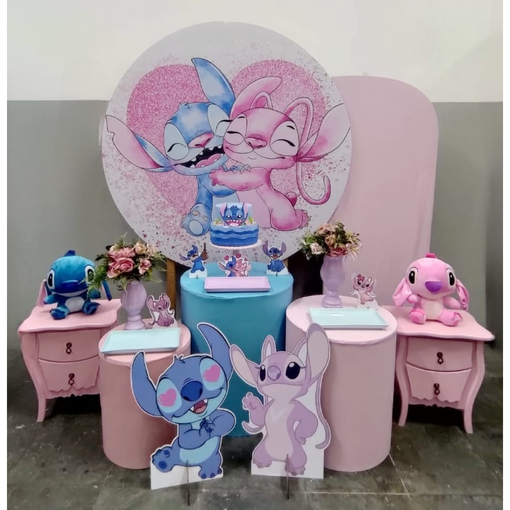 Decoração - Stitch e Angel
