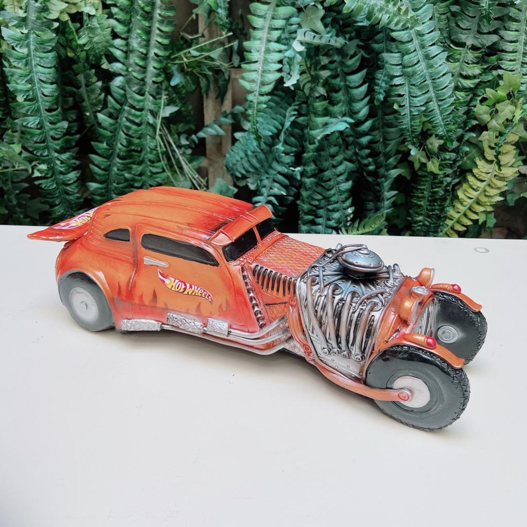 CARRO HOTWHEELS LARANJA 40 CM