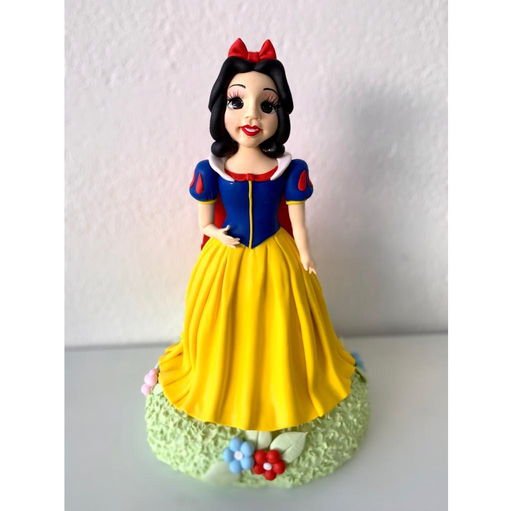 BRANCA DE NEVE EM BISCUIT - 40cm