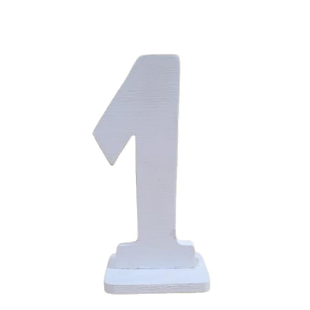 Numeral 1 artesanal