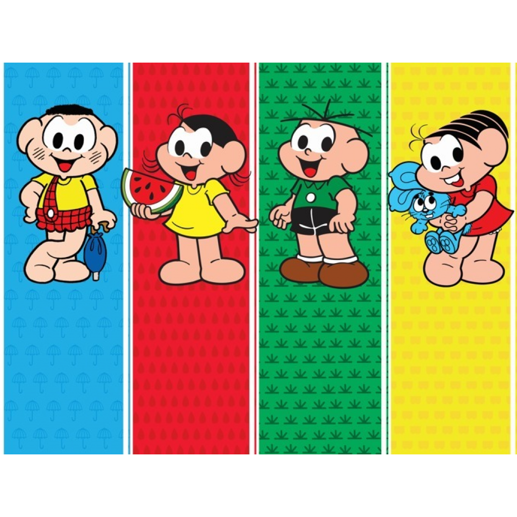 Painel turma da Monica