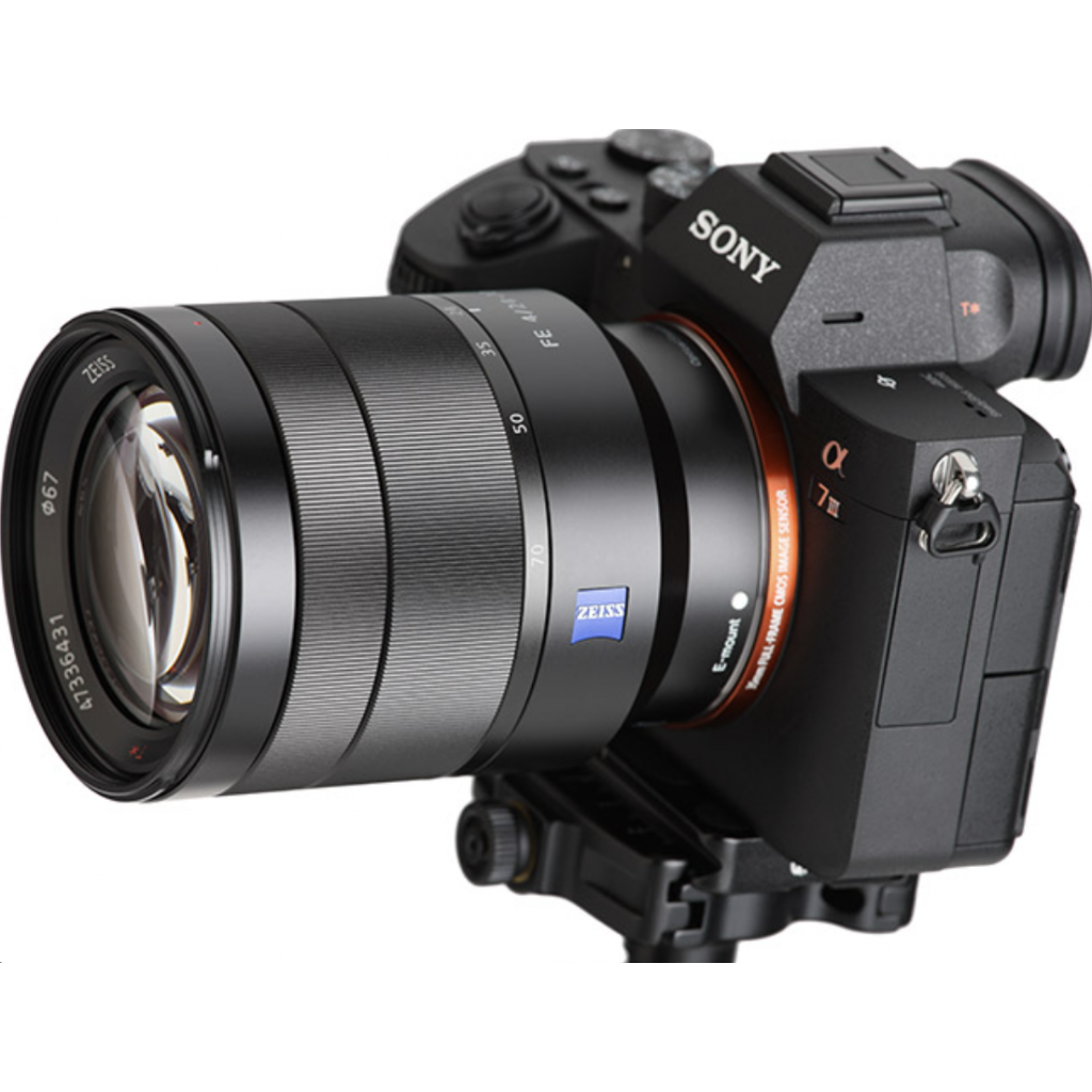 Kit Câmera Sony A7III + Lente Sony Zeiss 2470mm f/4 G OSS