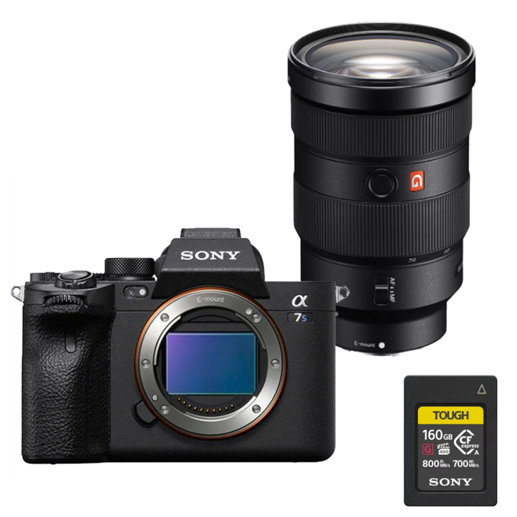 Kit Camera Sony A7s 3 + Lente Sony 24-70mm F/2.8 GM