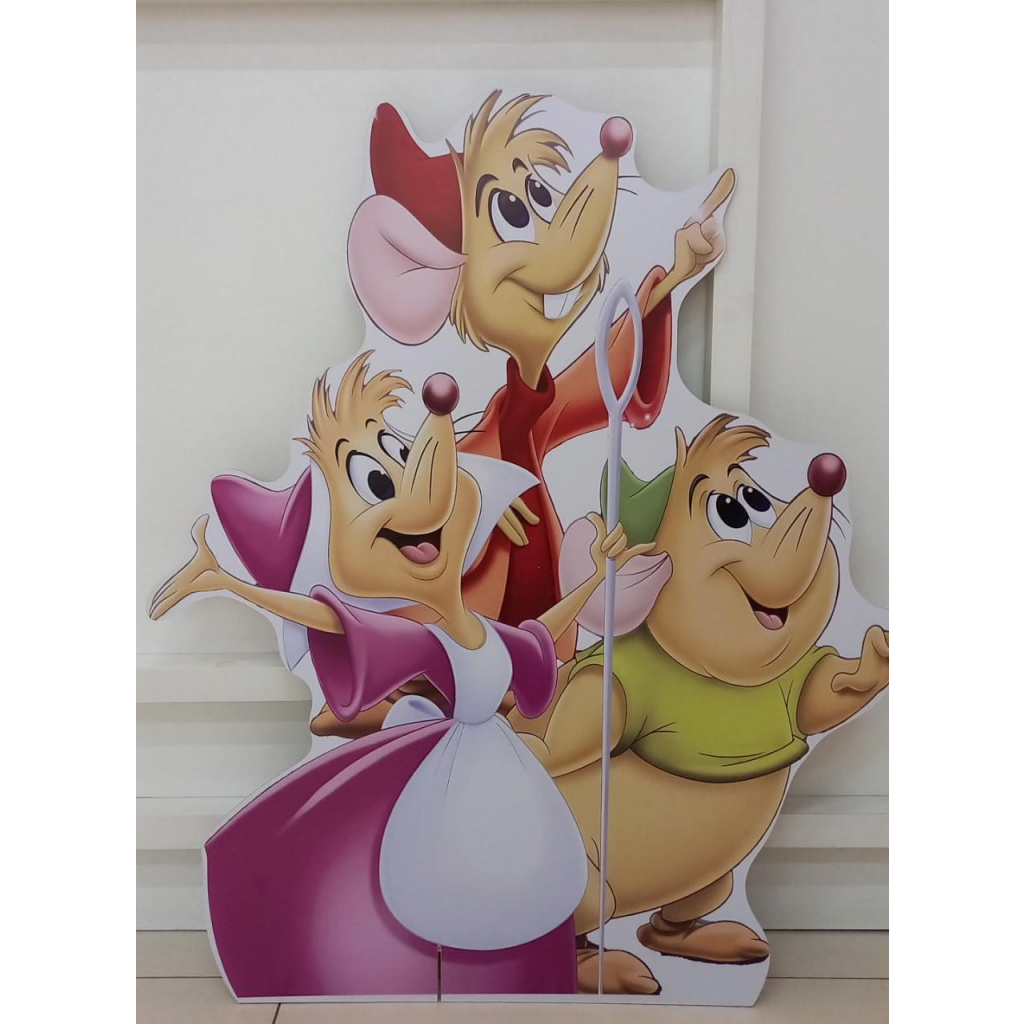 TOTEN DE CHÃO PERSONAGENS DA CINDERELA ( RATOS - JAQ, TATA E BRUNO ...