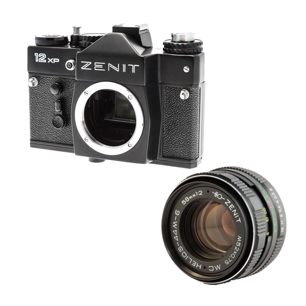 Câmera Analógica Zenit 12XP + Lente Zenit 58mm