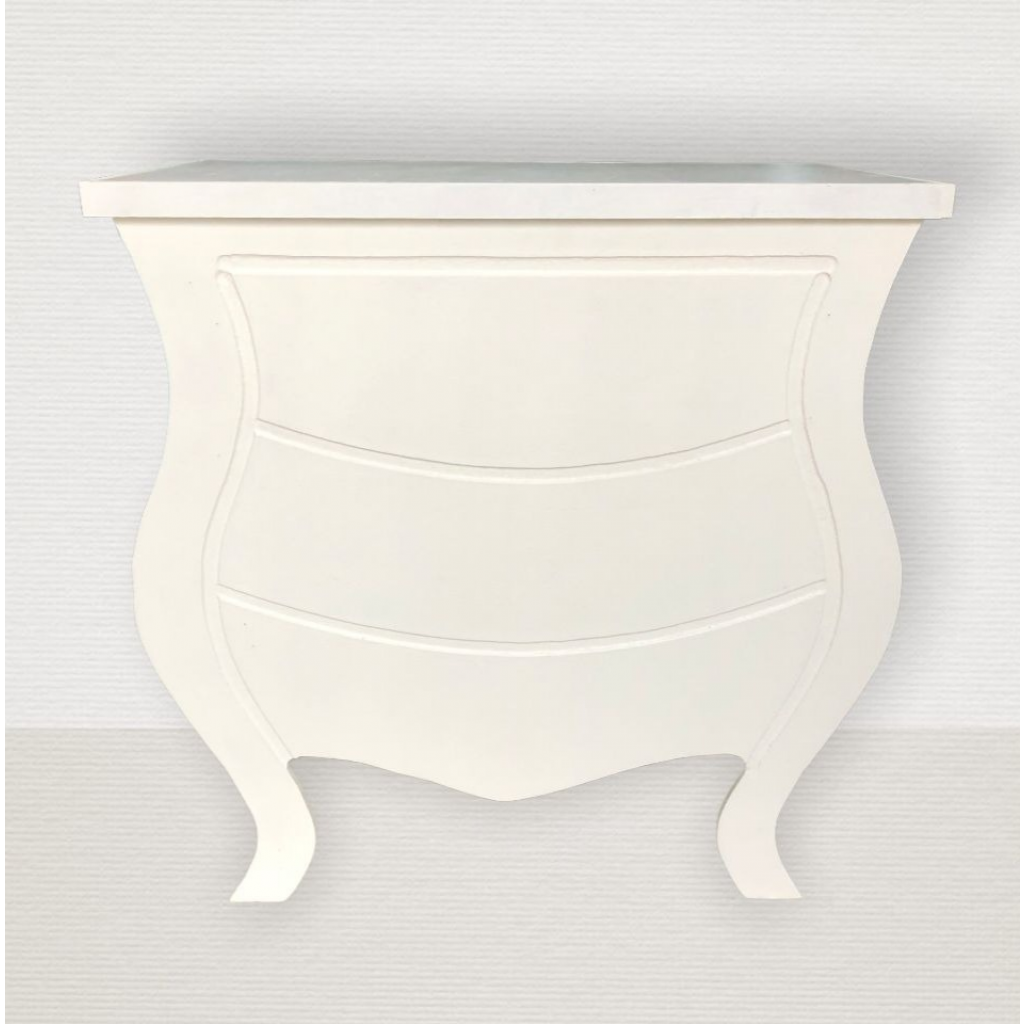 MESA COMODA FAKE BRANCO