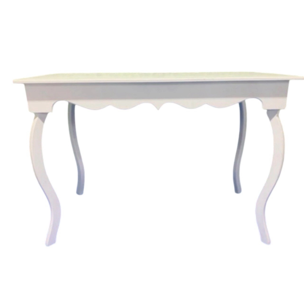 Mesa Luís XV branca provençal