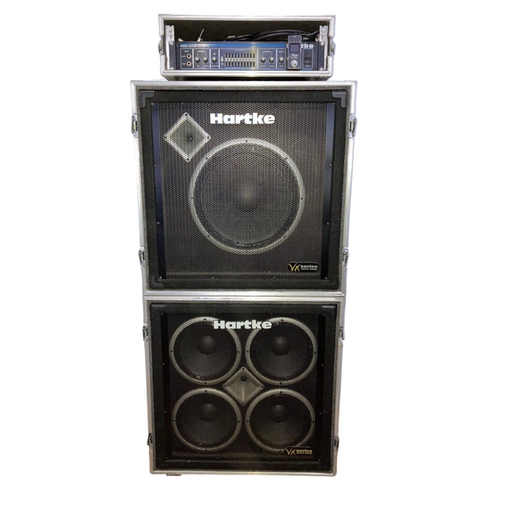Amplificador de Baixo Hartke 3500 1x15 e 4x10