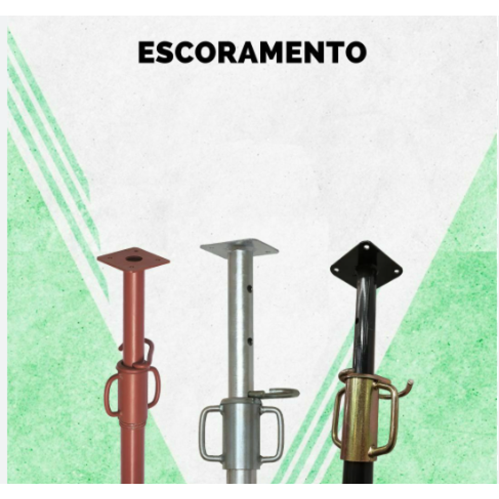 Locação de Escora Metálica de 3m a 4,5m em Indaiatuba