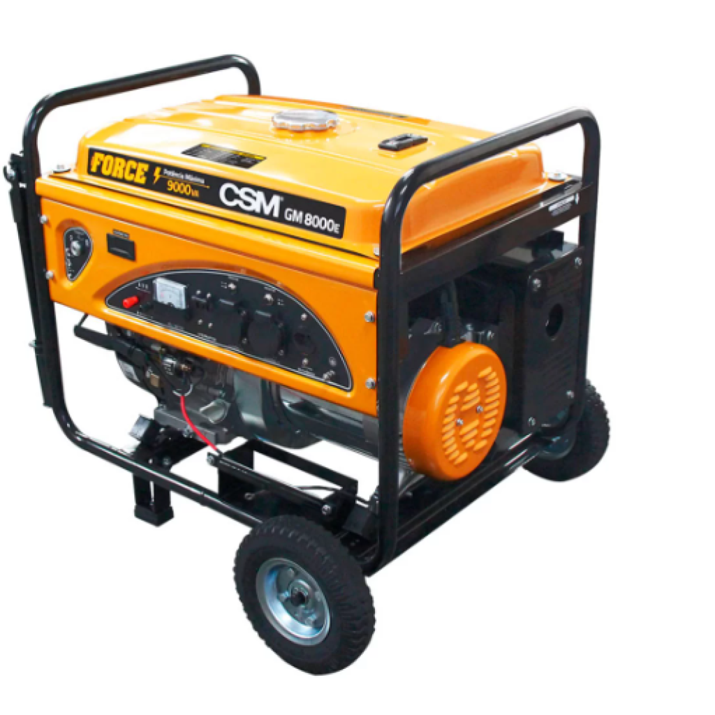 Locação de Gerador de Energia à Gasolina GM 8000 E 4T 10 Kva 110/220V - CSM em Indaiatuba