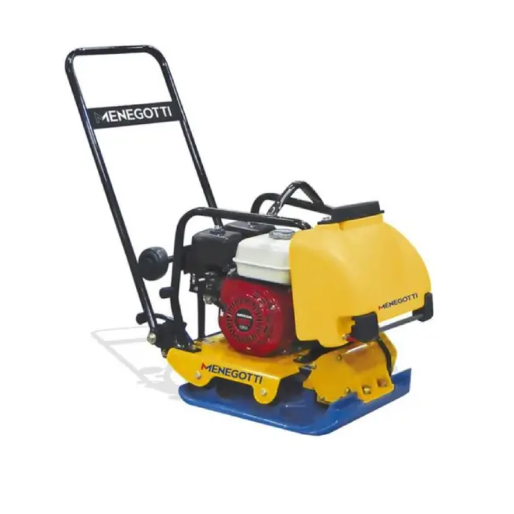 Locação de Placa Vibratória Unidirecional MPV92H Motor 4T 5.5HP - Menegotti em Indaiatuba