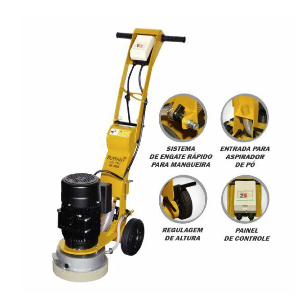 Locação de Politriz BF2800 Motor 3.0HP Monof. 220V em Indaiatuba