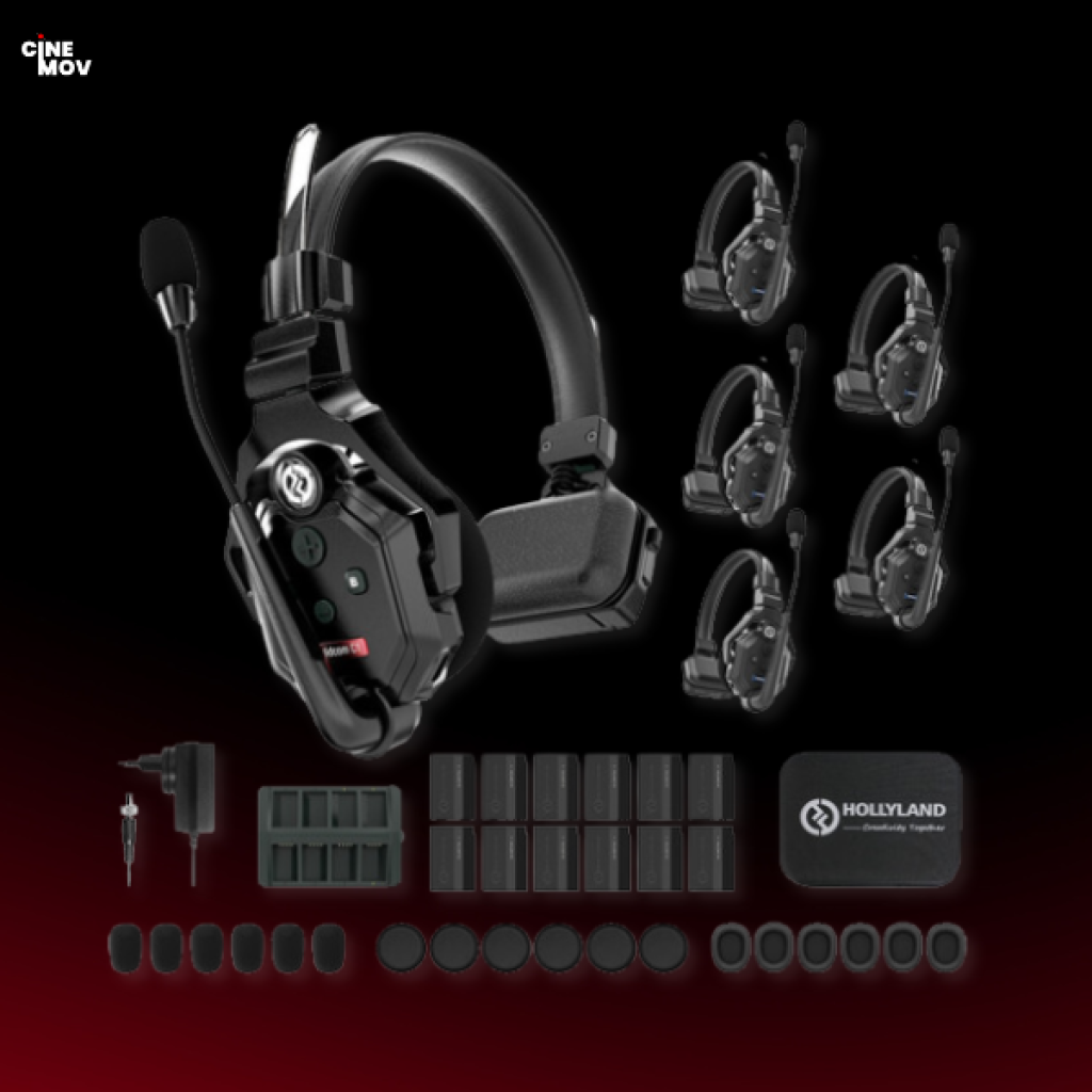 Headset Hollyland Solidcom C1-6S - Sistema de Intercomunicação